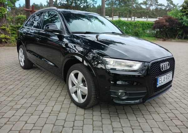 Audi Q3 cena 57900 przebieg: 137500, rok produkcji 2015 z Lubliniec małe 742